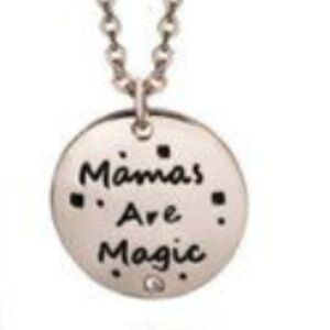3/$25 LC Lauren Conrad Rose Gold Pendant Necklace "Mamas Are Magic" Mother's Day